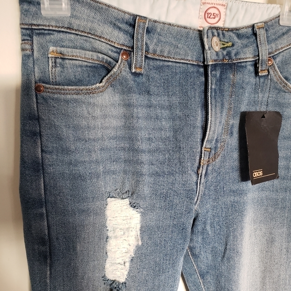 Asos Super Skinny Distressed Jeans New with tags